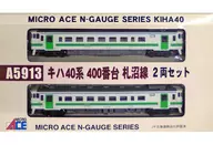 1/150 KIHA 40 Series 400 Series Sassho Line 2 Ryo Set [A5913]