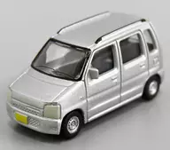 [Single Item] 1/150 Suzuki Wagon R (Silver) "The Car Collection Vol. 14 Light Cars in Recent Years" bundled item