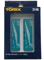 1/150 JR 48A-38000 Type Container (2 pcs) [3148]