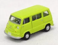 [Single Item] 1/150 Subaru Samber compact van (Yellow) "The Car Collection Vol. 9 Old Commercial Vehicle Edition" bundled item