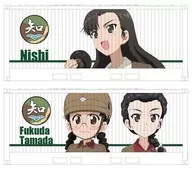 1/150 N Gauge Mini Character Container (20 ft) 2-Piece Set "The Final Chapter of GIRLS & PANZER" [GP150-19]