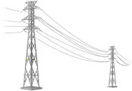 1/150 Transmission tower A3 "Geocore Scenery Collection Scenery Accessories 084-3" [323112]