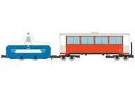 1/80 Narrow Gauge 80 Omoide no Ferrocarril de Seibu línea Yamaguchi B15 + Closed Passenger Car Type 2 "Railway Collection" [322344]