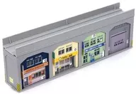 1/150 着色済み 高架下の倉庫・店舗(1組入り) 「着色済みストラクチャーキットシリーズ」 [2619]