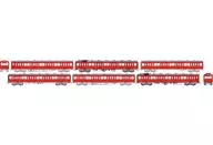 HO Gauge 1/80 JNR / JR Series No. 101 for Yama, Series 800 Red No. 1 Basic 6-Car Set B [TW-101SB]