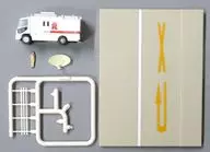 1/150 Mitsubishi Fusō Fighter SNG Relay Car SNG Relay Car, China Broadcasting (White x Orange) "Working Vehicle Vol. 7 TV Relay Car Edition"