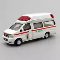 1/150 日産 パラメディック 東京都(ホワイト×レッド) 「ザ・カーコレクション vol.12 現代の街並み編」 [226437]
