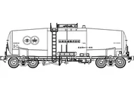 HO Gauge 1/80 Taki 45000 Estação de Negishi Disponível + Nippon Ishimori Mark Printed, Bogie TR41C, 2 Pairs Set, Number Inserter Attached [TW-t45000a]