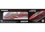 1/160 JR 500系新幹線(500 TYPE EVA-02) 「新幹線変形ロボ シンカリオンZ」 ファストカーミュージアム [93579]