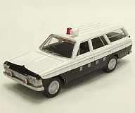 1/80 Toyopet Crown Van Kyoto Prefectural Police (White x Black) "The Car Collection 80 (Hachimaru) vol. 1"