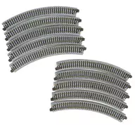 1/150曲线R249-45°(10条)Unitrack>[20-100]