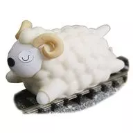 1/150 メェ～鉄・ねむレール 親ヒツジ白顔ツノ付 「ジョークトレインシリーズ」 [JT-14]