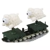 1/150 メェ～鉄・ねむレール 子ヒツジ白顔 「ジョークトレインシリーズ」 [JT-17]