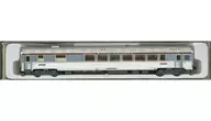 1/160 SNCF Voiture Mistral 69 Vru Livree inox bandeau TEE [70022-3]