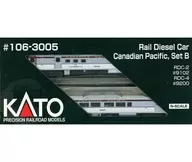 1/160 Rail Diesel Car Canadian Pacific Set B [106-3005]