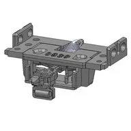 1/150 密連形TNカプラー(SP・グレー・電連1段付) [JC7272]