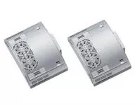 HOゲージ 1/80 AU77形クーラー(新型・銀色・2個入) [HO-R52]