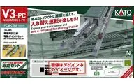 1/150 V3-PC 車庫用引込線電動ポイントセット [20-883]