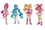 Heart Catch PreCure! Pretty Cure Cutie Figure 4 Complete Set