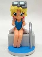 赤木リツコ「新世紀エヴァンゲリオン」ミニディスプレイフィギュア プールサイドコレクション