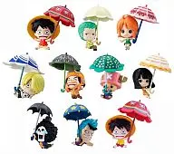 Conjunto de 10 tipos ONE PIECE SKY! parasol ver Petit Kyara Land