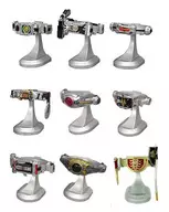 Conjunto de 9 tipos S Réplica Kamen Rider Cinturón Tributo III