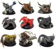 Conjunto de 9 tipos "Capcom Figure Builder Standard Model Monster Hunter Rage ver."