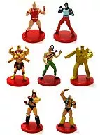 Conjunto de 7 tipos Pokka Kin Nikuman Original Figure - Dream Superhuman Tag Edition -
