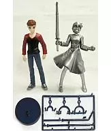 Shiro Emiya (Color / Black / Red T-shirt) & Toson Taiga (Silver / Tiger Mode) Fate/stay night Figure Collection Part1