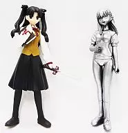 Rin Tohsaka (color / uniform) & Sakura Matou (silver / bloomers) Fate/stay night Figure Collection Part1