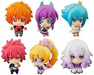 Conjunto de 6 tipos "Character Fortune Series Aquarion EVOL Gattai! LOVE Adivinhação"