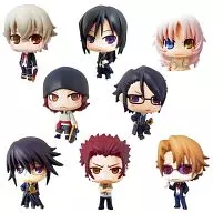 Conjunto de 8 tipos "Color collection mini Figure K"