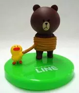 Brown A 「 LINE CHARACTER Figure Collection 」