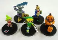 全5種セット 「ゼルダの伝説 夢幻の砂時計 デスクトップマスコット」
