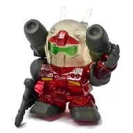 RX-77-1 Gun Cannon Red Clear Version "SD Gundam Full Color V Operation SPBOX Second" Comic Bombon February 2004 Appendix