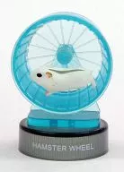 [Secret 2] Hamster Wheel (Blue) + Djungarian hamster (White) "Hamstars Lunch"