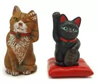 [Secret] Manekineko Manomae (Tea Tiger Cat / Black Cat) 「 Showa Cat - Third Collection - 」
