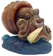 Common octopus 「 Stereoscopic Capsule Encyclopedia Primary Color Octopus and Squid Guide 」