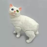 曼剋斯白色(眼睛顏色不同)"巧剋力鷄蛋寵物動物第三彈"抽獎獎品