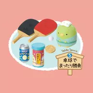 5. "Sumikko Gurashi Nukumuku Sumikko no Yu" (Sumikko Gurashi Nukumuku Sumikko no Yu) is a tight match in table tennis.