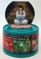 8. Ishikawa Goemon (sitting / pedestal green) 「 Lupin III Diorama Figure Collection 」
