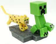 CREEPER & OCELOT "Minecraft Claptable Diorama Figure Series 1"