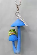 "Nature Technicolor MONO PLUS Mushroom and Tree Frog 2 Ball Chain & Figure Mascot" by Sororinotake and Tree Frog (ball chain)
