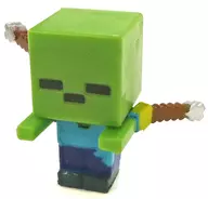 SINGLE DAMAGE ZOMBIE "Minecraft Mini Figure Treasure Series (Red)"