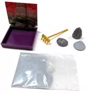 Akikaze-ishi (estilo de pedra Ikoma) 2 peças + Seizan "Miniature Karesansui Kit Vol. 2"