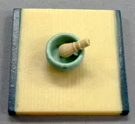 2. Tea bowl, tea whisk and tatami "Mini Diorama Tea Room"