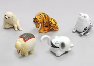 Conjunto de 5 tipos "Jakuchu Ito Animal Plus One!"