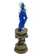 Ama Lloyd Lady (crystal x metal blue version) "Space Adventure Cobra Figure Collection 30th Repaint Model"