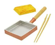 5.  Bronze Omelet + Cooking Chopsticks + Tamagoyaki "Japanese Kitchen Miniature Collection Box"