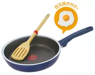 Grand Blue Premier Frypan + インジニオ Wood Turner + huevo frito "T-fal Mini Collection Box Edition"